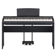 格律樂器 YAMAHA P-125A 電鋼琴 兩色可挑 中階數位鋼琴 黑色 P125