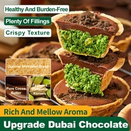 Dubai-style pistachio chocolate tart