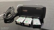 SONY  HDR-CX405 二手，電池原廠一顆，副廠2顆，含副廠充電器，原廠包，含運5000