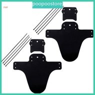 POOP Folding Bikes Front Rear Mudguards Bicycles Mudguards Cyclists Cycling Mud Guard