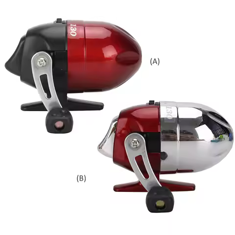 Speed Ratio 3.1/1 Closed Bow Fishing Reel Spincast Freshwater Fly Fishing Reels