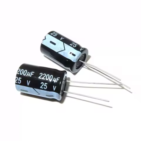 5-10PCS In-line Electrolytic Capacitor 25V 35V 50V2200UF 3300UF Volume 10X20MM 13*21 16*25MM 2200UF
