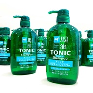 แชมพูน้ำมันม้าสูตรเย็นสดชื่น Kumano Horse Oil Tonic Rinse In Shampoo Bottle 600 ml