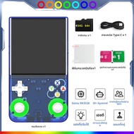 2025 R36Ultraเครื่องเล่นเกมพกพาระบบLinux 4 นิ้วIPSคอนโซลวิดีโอเกมแบบพกพาสําหรับPSP/GBA/DC Wi-Fiที่เป
