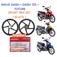 HONDA DASH125 FUTURE DASH 2 DASH FI 100% ORIGINAL HONDA SPORTRIM  SPORT RIM FRONT REAR DISC BRAKE Hi