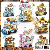 【Wholesale】MINI Building Blocks DIY MINI FOOD STREET Lego Bricks Kids Educational Toys Gifts