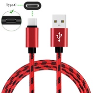 【Trusted】 2m 3m Nylon Metal Fast Charger Type C Usb Cable For Nokia 8.1 7.1 Samsung Galaxy S9 S8 A30