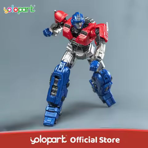 YOLOPARK Transformers Toys Optimus Prime Cog-less Mode,5.51 Inch Highly Articulated Transformers Act