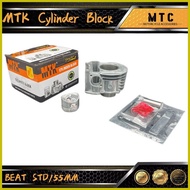 ☢ ▥ ◷ MTK Cylinder Block Set BEAT STD 55MM / BEAT FI STD