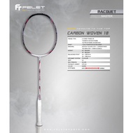 FELET Carbon Woven 18 Badminton Racket ( MAX TENSION 35LBS )
