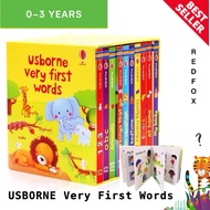 【MaryamBOOKS LIVE 11PM】 Usborne Very First Words Usborne Collection 10 books set
