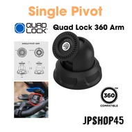 Quad Lock 360 Arm - Single Pivot ที่ยึดโทรศัพท์มอเตอร์ไซค์ Quad lock