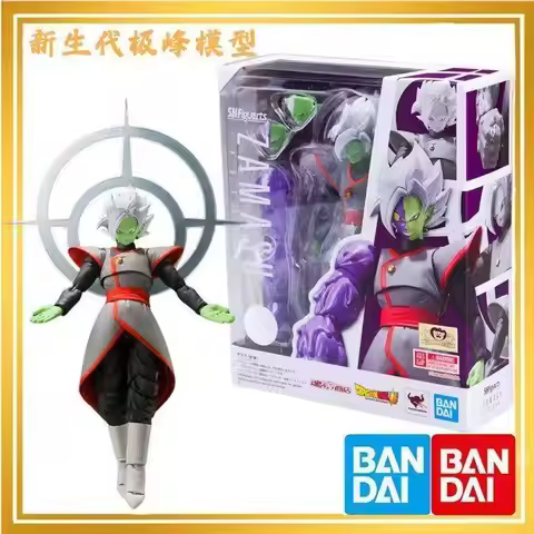 Original Bandai S.H.Figuarts Zamasu Dragon Ball In Stock Anime Action Collection Figures Model Toys