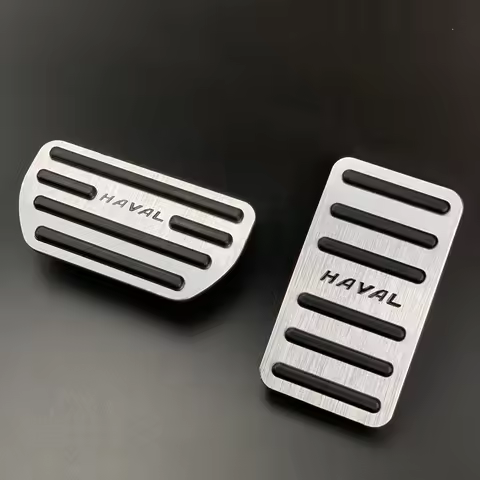 Aluminum alloy Car Pedal Fuel Gas Brake Pedals Pad Plate For Haval H2S H7 H2 H4 H6 coupe M6 F5 F7 F7