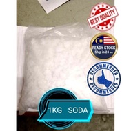 INDUSTRIAL SODA  KASAR/ CLOG REMOVAL SODA 1KG / SODIUM HYDROXIDE / NaOH / Natrium Hidroksida SODA SE
