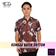 KEMEJA BATIK COTTON LELAKI. Baju Batik Lengan Pendek. Kemeja Lelaki Dewasa. Casual. High Quality.