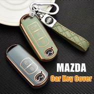 Mazda TPU car key cover Smart Key For Mazda 6 5 3 2 2017 Cx-4 Cx-5 Cx-7 Cx-9 Cx-3 Cx 5 2-button smart accessories