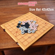 Chinese Chess Set Large Size 42x42cm - Foldable Plastic Table - DL42