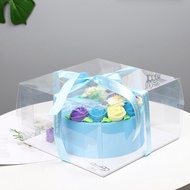 Handheld Transparent Cake Box Korean Style Decorated Cake Box Internet Celebrity Cake Box5Inch6Inch8