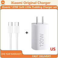 Xiaomi เดิม120W GaN พุดดิ้งเล็กๆน้อยๆชาร์จอย่างรวดเร็วเอาท์พุต USB-C กับ Type-C Kabel Set เรา