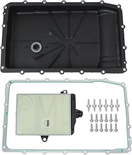 MOTOKU 10R80 Transmission Oil Pan with Filter Gasket and Bolts kit for Ford Mustang Expedition Explo