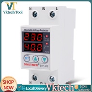 SVP-916 Adjustable Voltage Surge Protector Relay Limit Current Protection