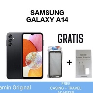 Samsung Galaxy A14 5G 6/128Gb Black - Free Casing Travel Adapter - Hp