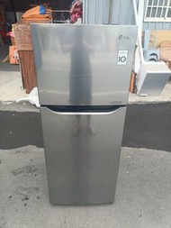 頂元二手家具【請勿直接下標】LG樂金186公升雙門冰箱，型號：GN-L235SV-家用冰箱-套房冰箱