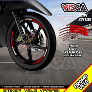 Motorcycle Wheel List Stickers Spin Wheel Stickers A03