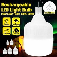 60W 100W 200W Lampu Pasar Malam Bulb/Rechargeable Bulb