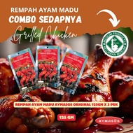 [COMBO SEDAPNYA] Rempah Ayam Madu Aymasos, Boleh Bakar Goreng Grill BBQ, Boleh Buat Sos Ayam Madu, U