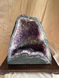 天然紫晶洞擺件  巴西紫水晶洞 聚寶盆 水晶 鈦晶 天然原石 天然水晶 原礦 碎石 礦石 礦物 水晶