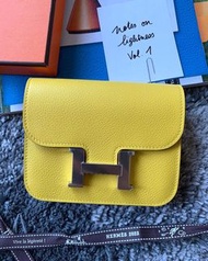 Hermes constance slim wallet