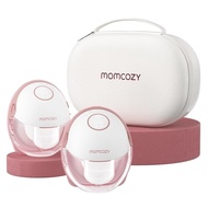 Momcozy Wearable Breastfeeding Pump Hands Free Mobile Style M6 Ideal Rhythm for More Milk, DoubleFit