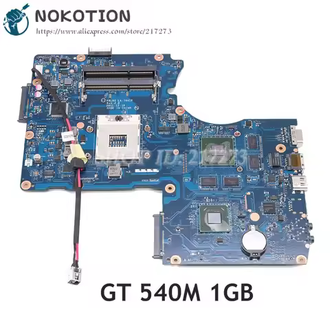 NOKOTION PC Motherboard For Asus K93S K93SV X93SV X93S MAIN BOARD PBL80 LA-7441P HM65 DDR3 N12P-GS-A