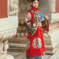Qing Dynasty Queen's Costume - Traditional Chinese Historical Dress