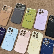 Standard Applicable Apple 17air Phone Case 1416 Foreign Trade 13 Large Window 15pro Liquid Magnetic 