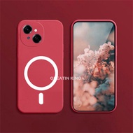 Tecno POP 9 /Spark Go 1 /Spark Go 2025 Phone Case Magnetic Circle Wireless Charging Sticker Soft TPU