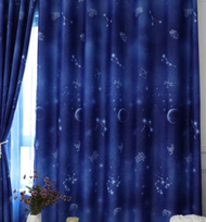 Rèm dán tường không cần thanh treo nhiều size nhiều mẫu hiện đại cao 1m35