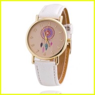 ◓  ◁  ◕ Uniheart Geneva leather Wrist Watch Dream catcher Watch