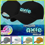 ♞,♘Customized Axie Infinity  Gamer Brush Cap