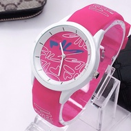 Jam Tangan Wanita Tali Rubber Elastis Fashion Korea