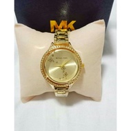 MICHAEL KORS GOLD WATCH W/ BUTTERFLY DESIGN