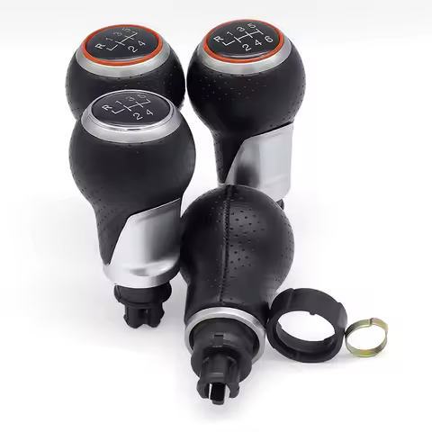 Car Gearbox Shift Knob shift Head For Audi Skoda VW A3 A4 B6 B7 b8 A6 S4 B8 8K A5 8T Q5 8R Passat Go