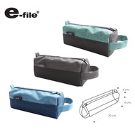 Cloth Pencil Case e-file Brand Model CPK82 3 Two-Tone Colors Can Hold A Lot Of Things Cute bag