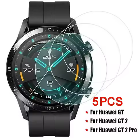 Tempered Glass Screen Protector Anti Scratch 9H Smartwatch Protective Glass for Huawei Watch GT 2 Pr