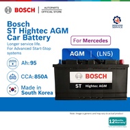 Bosch ST Hightec AGM LN5 DIN95 MF Car Battery for Mercedes