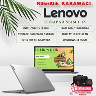 Laptop Lenovo Ideapad Slim 1 15 intel Core i5-I5 1235U Ram 16GB SSD 512GB 15.6 inch FHD Windows 11 Home