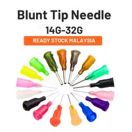 Blunt Dispensing Needle 14G–32G | 13 mm Steel Blunt Needle | For Glue, Epoxy, Resin & Ink