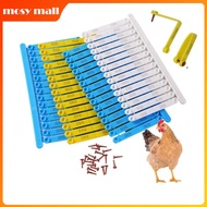 Chicken Fighting Gift Wing Plastic For Wings Number 001-020 Rubber Pliers